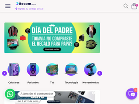 'itecomdigital.com.ar' screenshot
