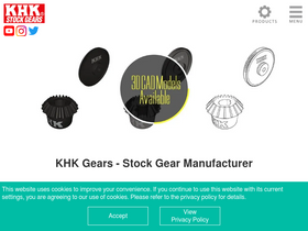 'khkgears.net' screenshot
