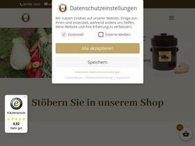 Steinzeug Schmitt homepage screenshot