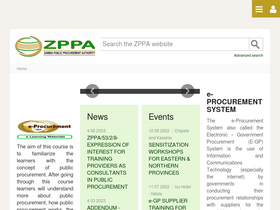 'zppa.org.zm' screenshot