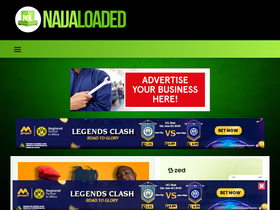 'naijaloaded.com.ng' screenshot