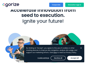 'agorize.com' screenshot