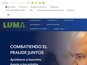 'lumapr.com' screenshot