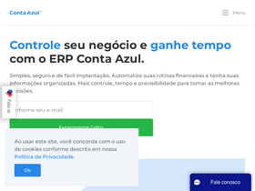 'contadores.contaazul.com' screenshot