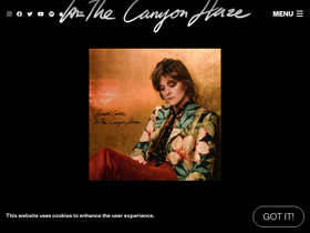 'brandicarlile.com' screenshot