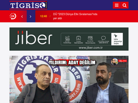 'tigrishaber.com' screenshot