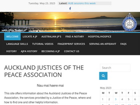 'jpauckland.org.nz' screenshot