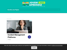 'jovemaprendizbr.com.br' screenshot