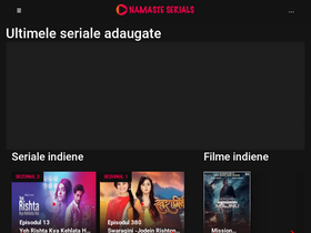 'namasteserials.com' screenshot
