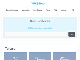 'yuksinau.id' screenshot