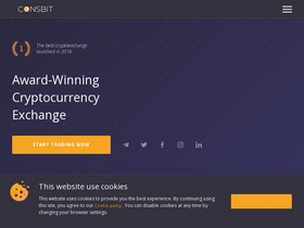 'coinsbit.io' screenshot