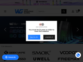'vapewholesaleglobal.com' screenshot