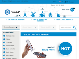 'rounded.com' screenshot