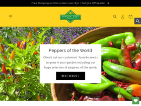 'sandiaseed.com' screenshot
