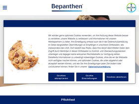 'bepanthen.de' screenshot
