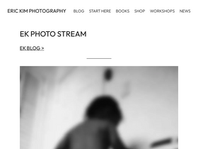 'erickimphotography.com' screenshot