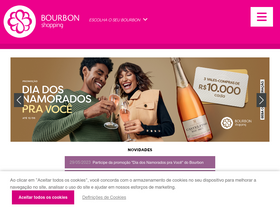 'bourbonshopping.com.br' screenshot