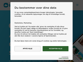 'onskeskyen.dk' screenshot
