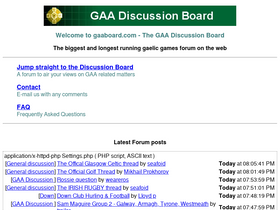 'gaaboard.com' screenshot