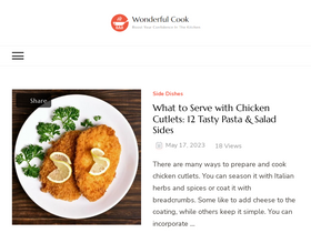 'wonderfulcook.com' screenshot