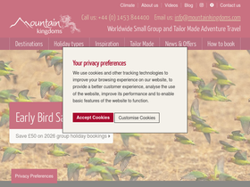 mountainkingdoms.com