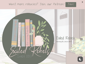 'exiledrebelsscanlations.com' screenshot