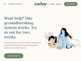 'cadey.co' screenshot