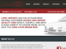 'j-spec.com.au' screenshot