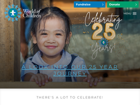 'worldofchildren.org' screenshot