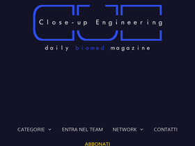 'biomedicalcue.it' screenshot