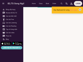 'ieltssongngu.com' screenshot