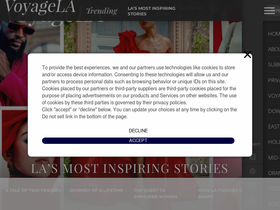 'voyagela.com' screenshot