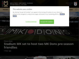 'mkdons.com' screenshot