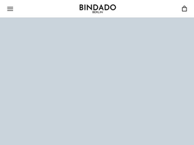 Bindado homepage screenshot
