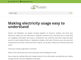 'eyedro.com' screenshot