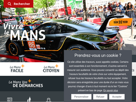 'lemans.fr' screenshot