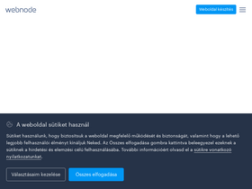 'webnode.hu' screenshot