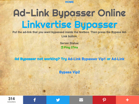 'bypasser.online' screenshot
