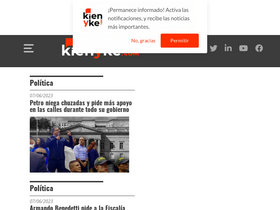 'kienyke.com' screenshot