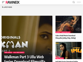 'rawneix.in' screenshot