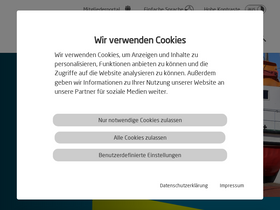 'aekn.de' screenshot