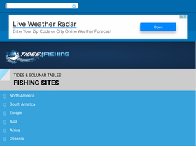 'tides4fishing.com' screenshot