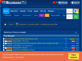 'ozbeceriksizler.co' screenshot