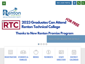 'rentonschools.us' screenshot