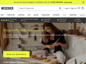 'wescover.com' screenshot