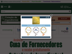 'aditivosingredientes.com' screenshot