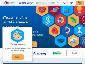 'labxchange.org' screenshot
