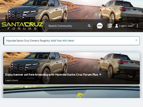 'santacruzforums.com' screenshot