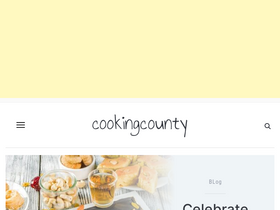 'cookingcounty.com' screenshot