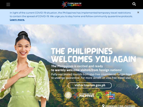 'philippines.travel' screenshot